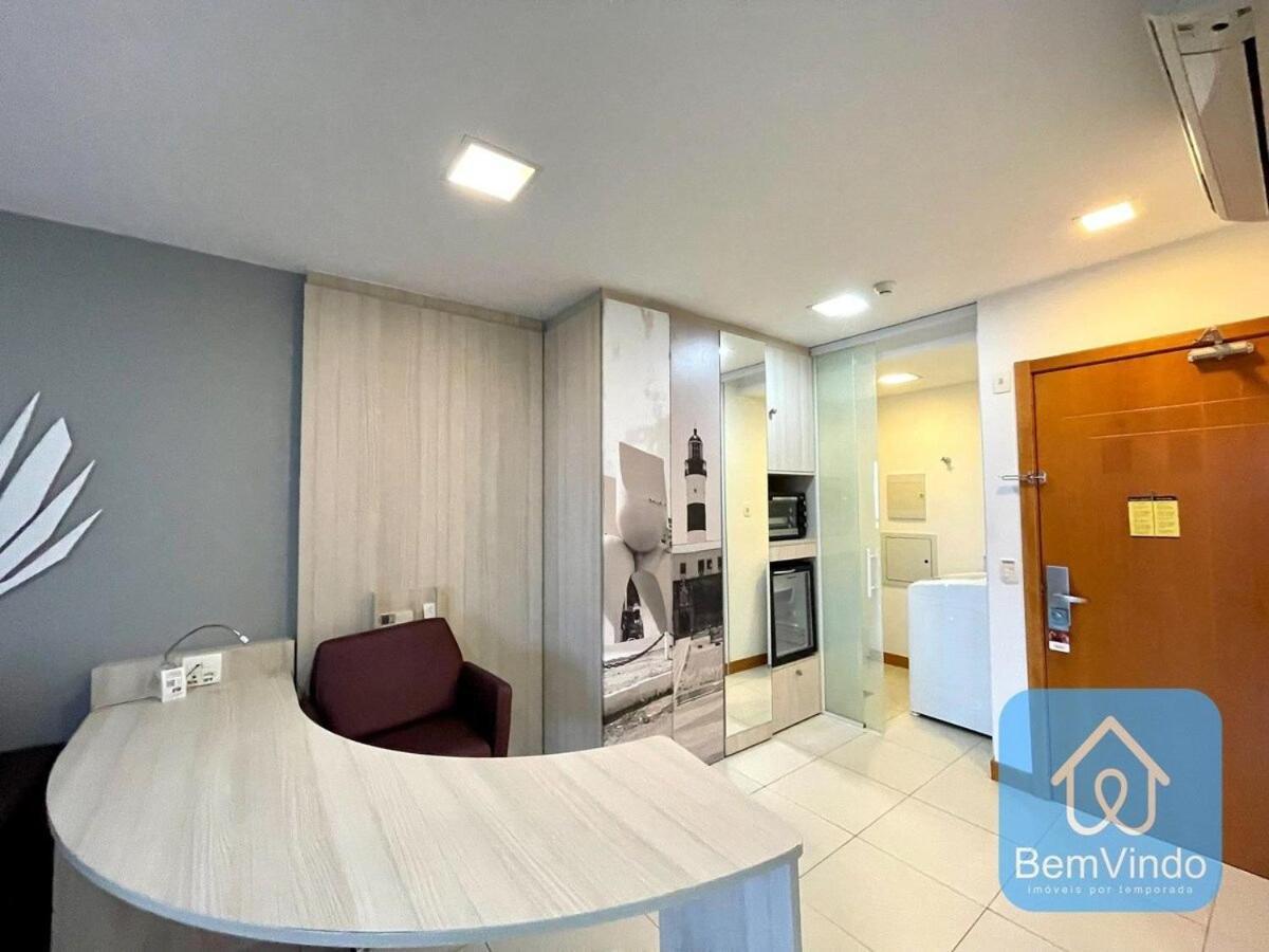 Apartamento Completo E Luxuoso Com Servico De Hote Salvador Luaran gambar
