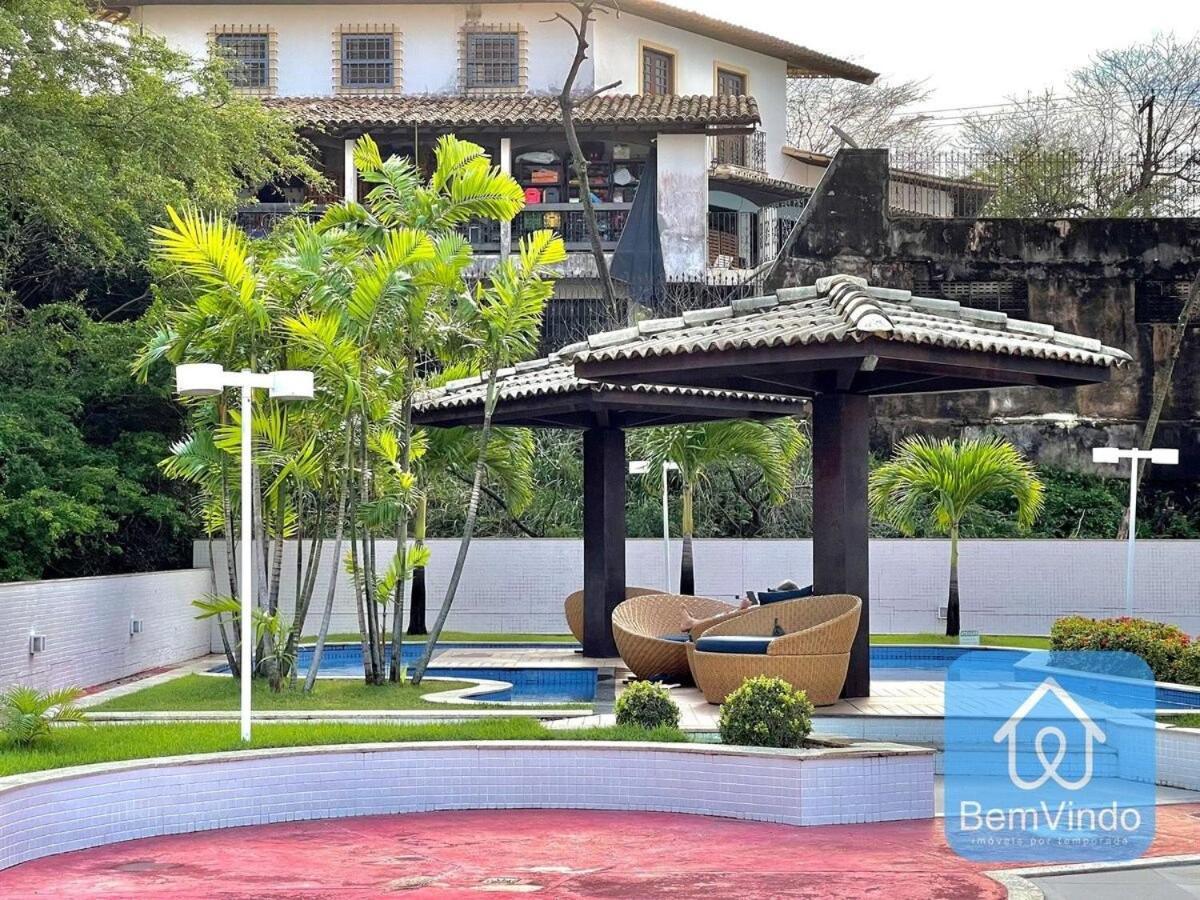Apartamento Completo E Luxuoso Com Servico De Hote Salvador Luaran gambar